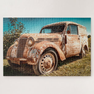 vrachtwagen in de puzzel