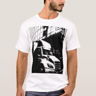 Vrachtwagen in Montreal Canada. Vrachtwagenchauffe T-shirt