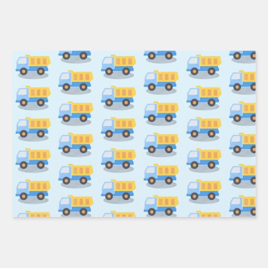 Vrachtwagen Inpakpapier Vel (Voorkant 3)