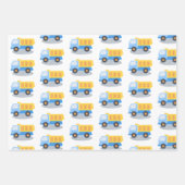 Vrachtwagen Inpakpapier Vel (Voorkant)