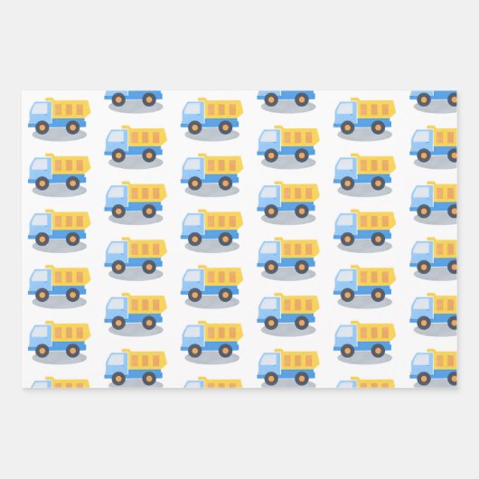 Vrachtwagen Inpakpapier Vel (Voorkant)