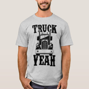 Vrachtwagen Ja Mannen T-Shirt