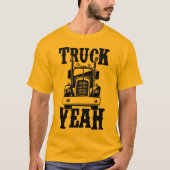 Vrachtwagen Ja Mannen T-Shirt (Voorkant)