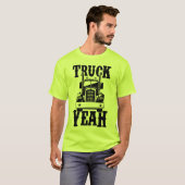 Vrachtwagen Ja Mannen T-Shirt (Voorkant volledig)