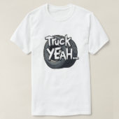 Vrachtwagen ja! t-shirt (Design voorkant)