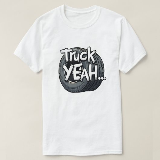 Vrachtwagen ja! t-shirt (Design voorkant)