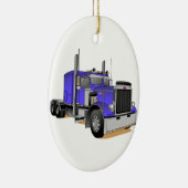 Vrachtwagen Keramisch Ornament (Rechts)