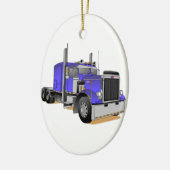 Vrachtwagen Keramisch Ornament (Links)