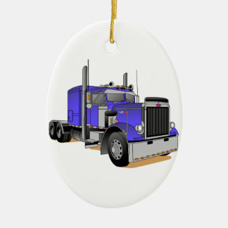 Vrachtwagen Keramisch Ornament