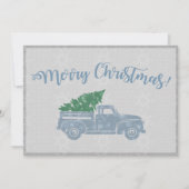  Vrachtwagen Kerst Kaart (Voorkant)