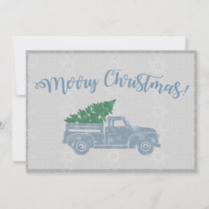 Vrachtwagen Kerst Kaart