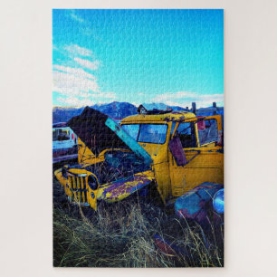  vrachtwagen legpuzzel