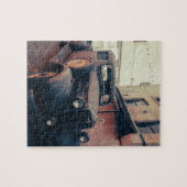 vrachtwagen legpuzzel (Horizontaal)