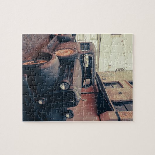 vrachtwagen legpuzzel (Horizontaal)