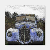  vrachtwagen magneet (Voorkant)