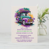  vrachtwagen Mardi Gras Kaart (Staand voorkant)