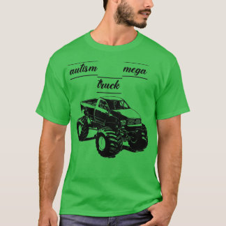 vrachtwagen mega autism classic 3 t-shirt
