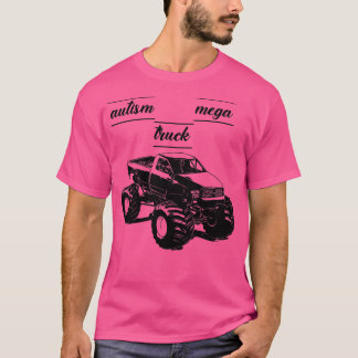vrachtwagen mega autism classic 3 t-shirt