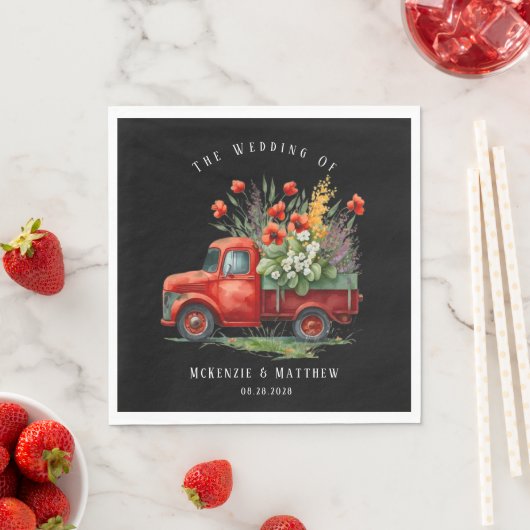  vrachtwagen met rode papaver servet (Insitu)