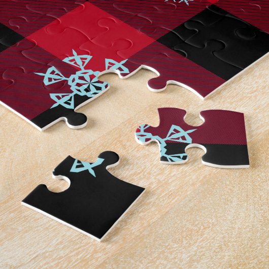  Vrachtwagen met Speelgoed Kerstmis Voeg Naam Vier Legpuzzel (Zijkant)