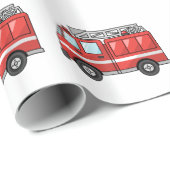 Vrachtwagen/motor voor Cartoon Cadeaupapier (Rol Hoek)