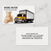 Vrachtwagen | Movers | Boxen Visitekaartje (Voorkant / Achterkant)