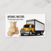 Vrachtwagen | Movers | Boxen Visitekaartje (Voorkant)
