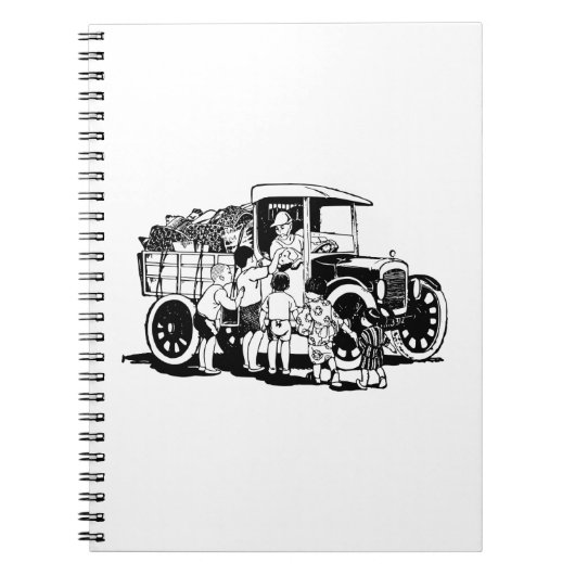 Vrachtwagen Notitieboek (Voorkant)