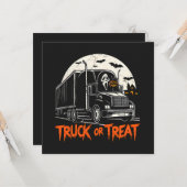 Vrachtwagen of Treat Kaart (Voorkant / Achterkant in situ)