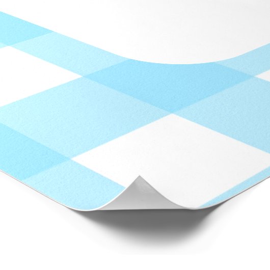 Vrachtwagen pompoen herfst welkom baby shower fees poster (Hoek)