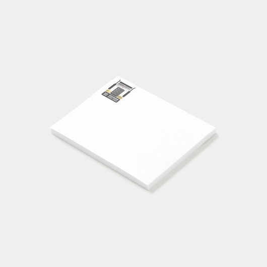 Vrachtwagen Post-it® Notes (Schuin)