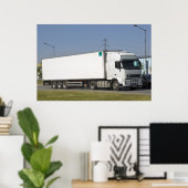 vrachtwagen poster (Thuiskantoor)