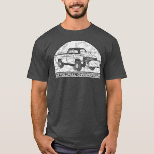  vrachtwagen    PullingVintage Retro 4x4 Vrachtwag T-shirt