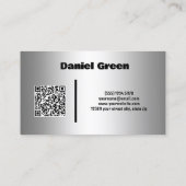 Vrachtwagen Reparatie Aangepaste QR Visitekaartje (Achterkant)