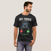 Vrachtwagen roept Vrachtwagenchauffeur OTR Dieselm T-shirt (Voorkant volledig)