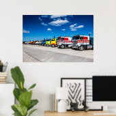 Vrachtwagen Show III — Poster (Thuiskantoor)