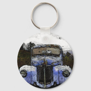 vrachtwagen sleutelhanger