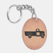  vrachtwagen sleutelhanger (Voorkant Links)