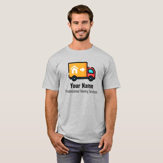  vrachtwagen t-shirt (Voorkant volledig)