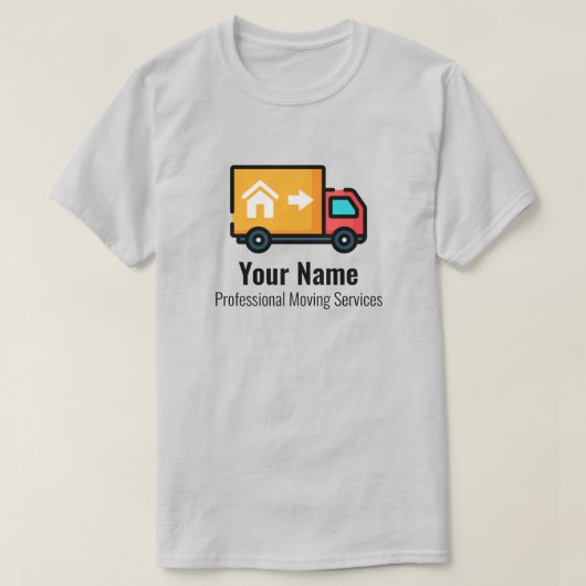  vrachtwagen t-shirt (Design voorkant)