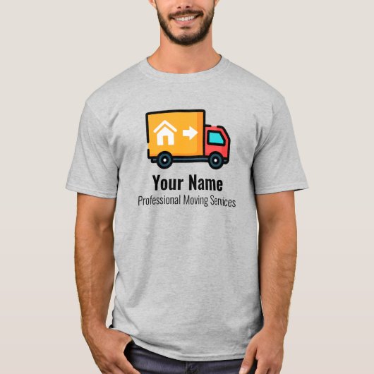  vrachtwagen t-shirt (Voorkant)