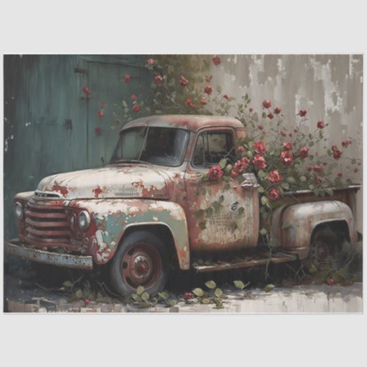 vrachtwagen tissuepapier (Voorkant)