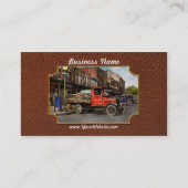 Vrachtwagen - tot verbruik bereid pluimvee 1926 visitekaartje (Voorkant)