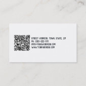 Vrachtwagen - transport & logistiek visitekaartje (Achterkant)