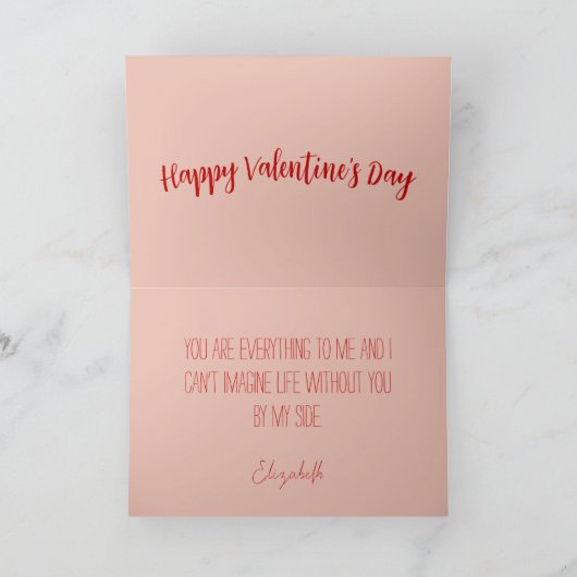  Vrachtwagen Valentijnsdag Kaart (Binnen)