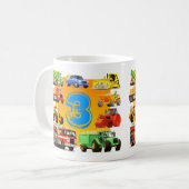 Vrachtwagen van de Bouw van de Douane van de Koffiemok (Voorkant links)