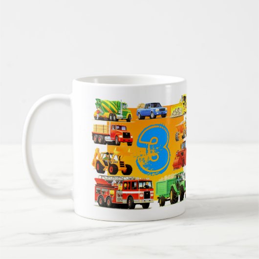 Vrachtwagen van de Bouw van de Douane van de Koffiemok (Links)