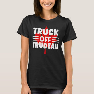 Vrachtwagen van het TRUDEAU Freedom Convoy 2022 Tr T-shirt