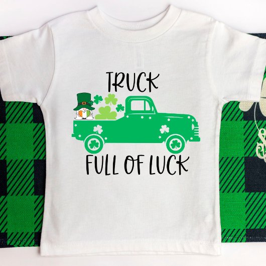 Vrachtwagen vol Luck Green Gnome met Irish Heart