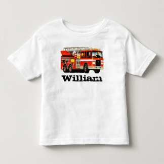 Vrachtwagen voor aangepaste naam kind kinder shirts